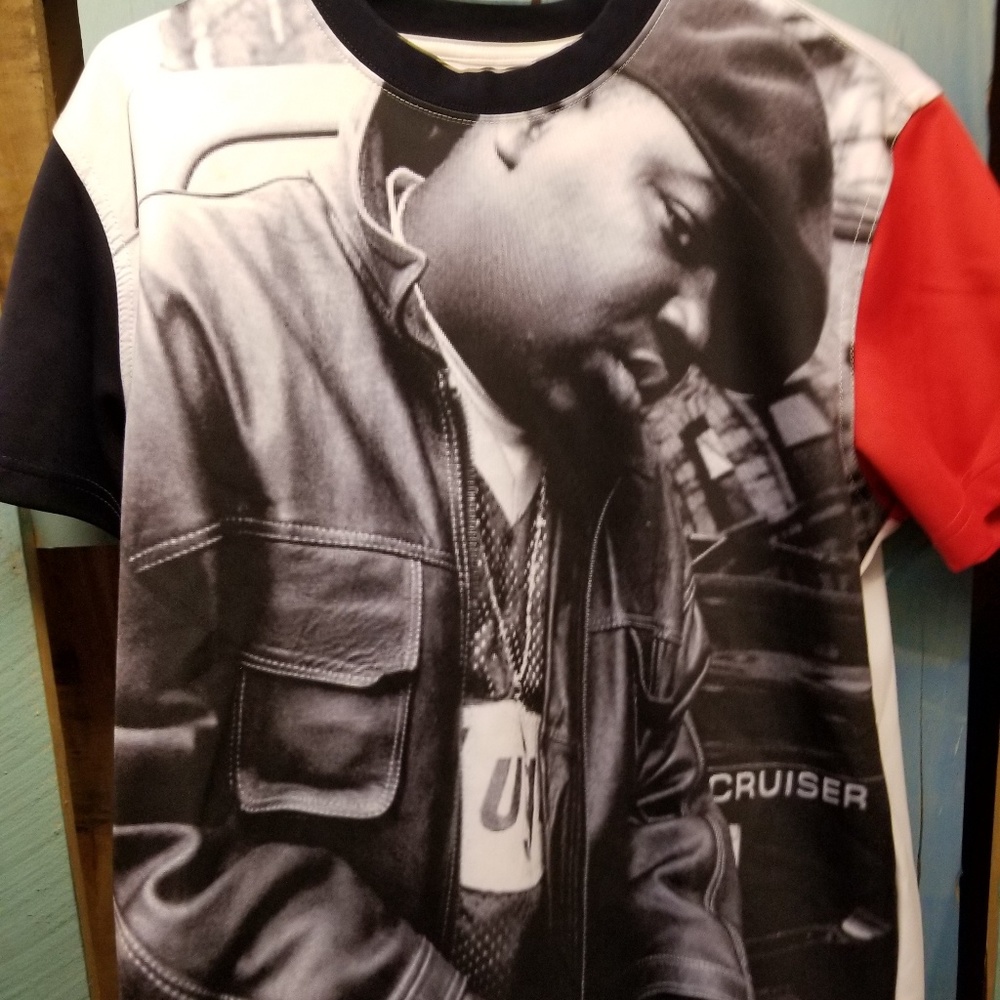 Notorious big all over print athletic tee shirt